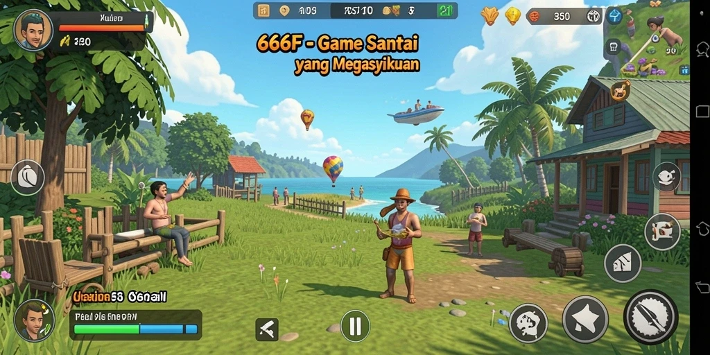 Screenshot gameplay 666F menampilkan momen seru dan menyenangkan.