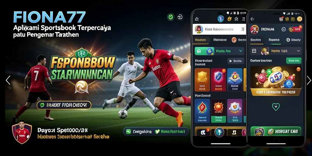 Tampilan gameplay Sportsbook FIONA77 yang menarik dan interaktif.