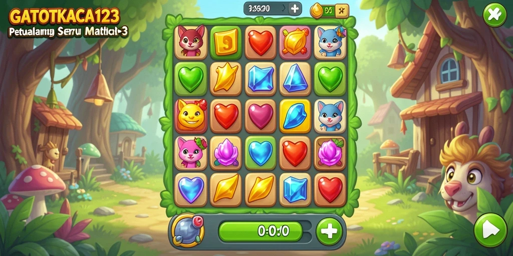 Gameplay seru dan penuh warna dalam GATOTKACA123.