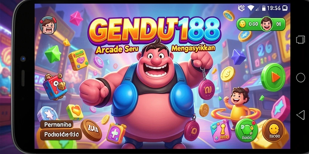 Tampilan menarik dari gameplay GENDUT188 dalam genre Arcade.