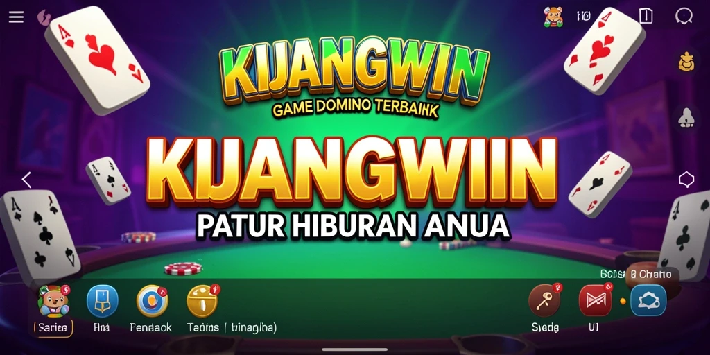 Tampilan gameplay seru KIJANGWIN dalam permainan Domino.