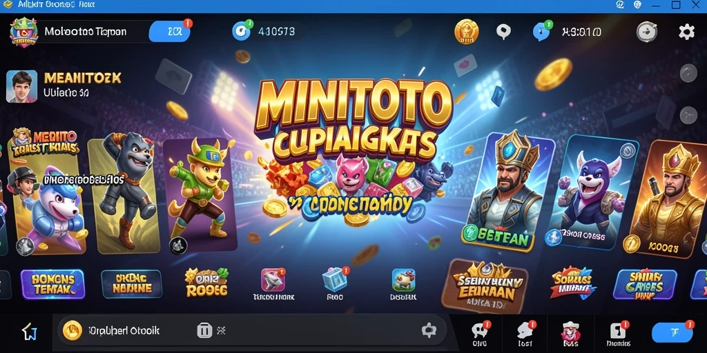 Tampilan utama MIDITOTO menampilkan fitur utilitas yang menarik.