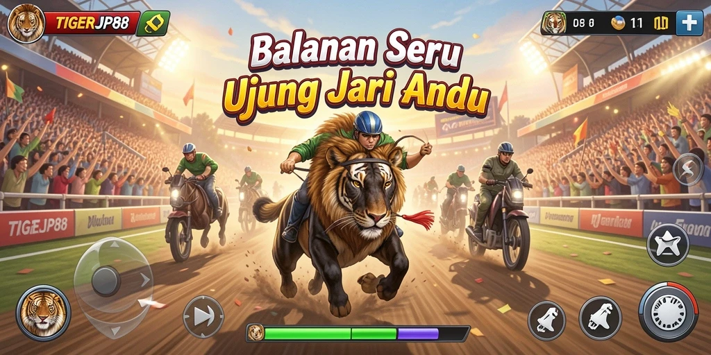 Gameplay Racing intens dan bersaing di TIGERJP88.