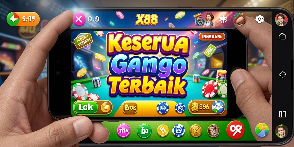 Tampilan menarik gameplay Bingo di X88 yang seru.